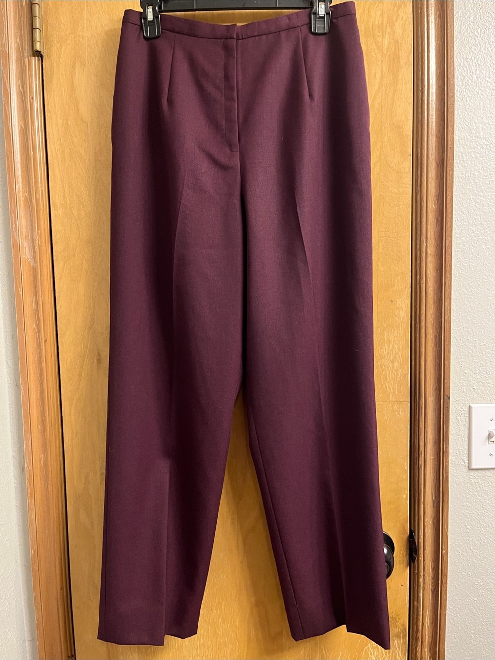 Pendleton Women’s Trouser’s Deep Burgundy Plum - 10